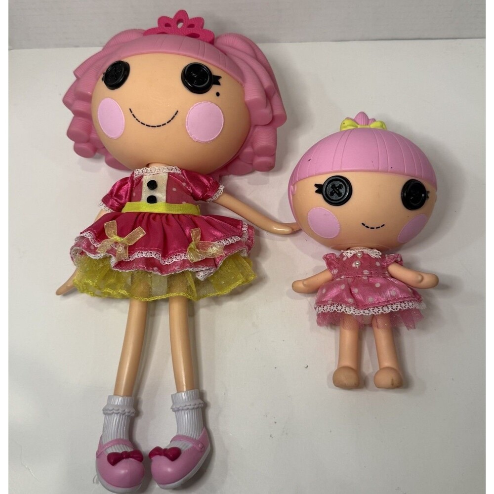 Lalaloopsy Jewel Sparkles & Trinket Sparkles Dolls Lot 2 MGA 2009 2011